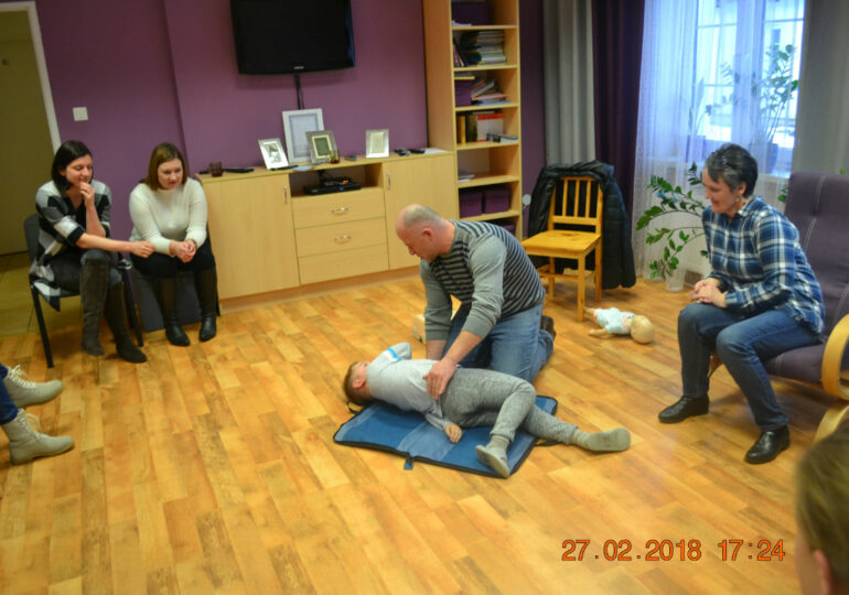 Spotkanie Grupy Wsparcia „Orchidea” w Ośrodku Interwencji Kryzysowej w Górnie