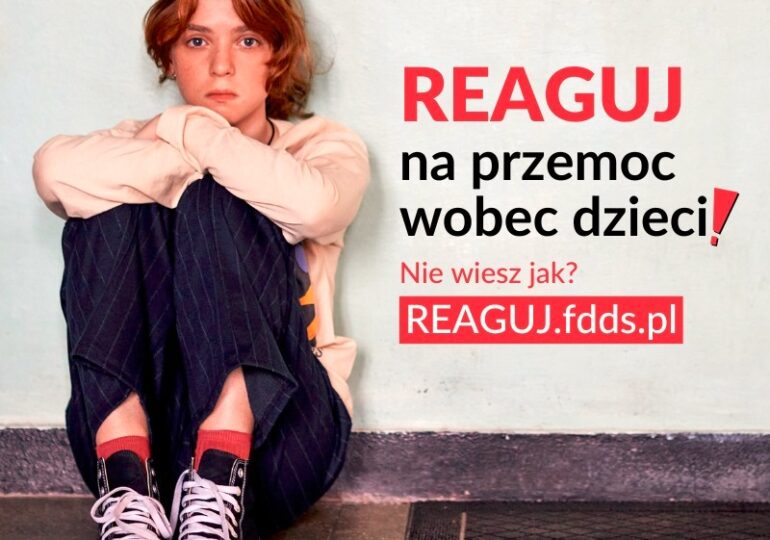 REAGUJ NA PRZEMOC WOBEC DZIECI