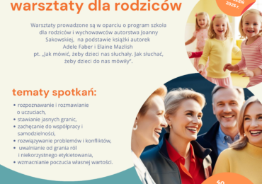 Warsztaty dla rodziców