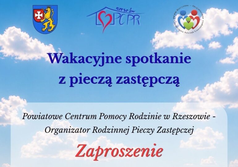 Wakacyjne spotkania z pieczą zastępczą