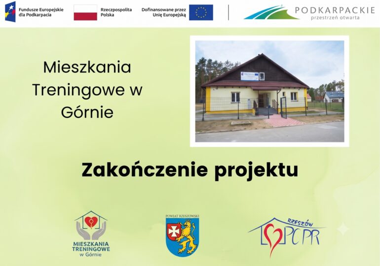 Zakończenie projektu „Zwiększenie dostępu do usług wspierających funkcjonowanie dzieci, młodzieży, rodzin biologicznych i pieczy zastępczej”
