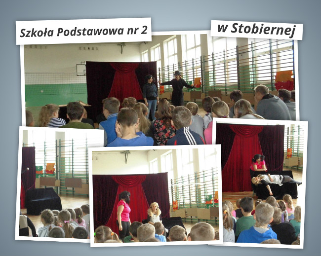 Uczniowie Szkoły Podstawowej nr 2 w Stobiernej