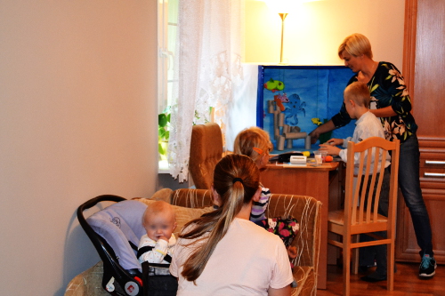 Zdjęcia z zajęć plastycznych